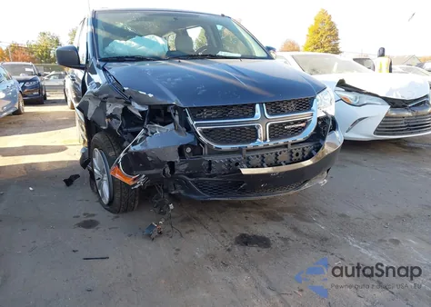 2016 Dodge Grand Caravan Sxt из США, поврежденный, VIN 2C4RDGCG1GR377787